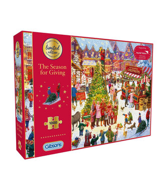 Gibsons Gibsons Puzzel | The Season of Giving Limited Edition | 1000 stukjes