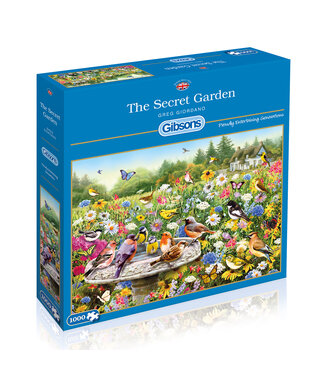 Gibsons Gibsons Puzzel | Greg Giordiano | The Secret Garden | 1000 stukjes