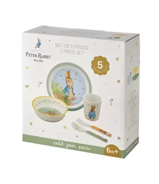 Petit Jour Petit Jour Paris | Peter Rabbit | Giftset Blauw | 5 delig | +6 mnd