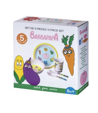 Petit Jour Petit Jour | Gift Set | Barbapapa | 5 delig | Veggie | + 6 maanden