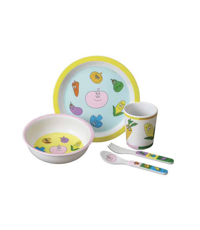 Petit Jour | Gift Set | Barbapapa | 5 delig | Veggie | + 6 maanden