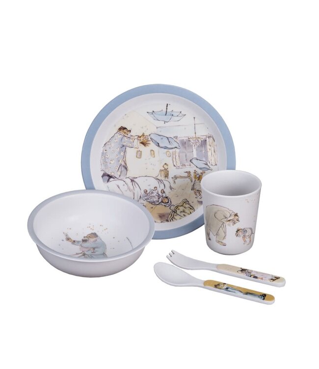 Petit Jour Paris | Ernest et Celestine | Giftset | Blauw | 5 delig | +6 mnd