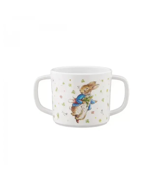 Petit Jour | Peter Rabbit | Mok Met Twee Oren | met Afneembare Deksel | 160 ml | +6 mnd