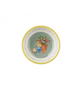 Petit Jour Petit Jour Paris | Peter Rabbit | Schaaltje met Gele Rand | 250 ml | + 6 mnd