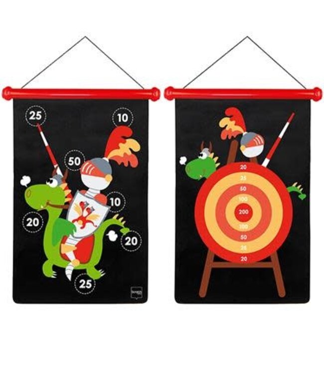Scratch Active Play | Magnetische Darts | 36 x 55 cm | Knights | 5+