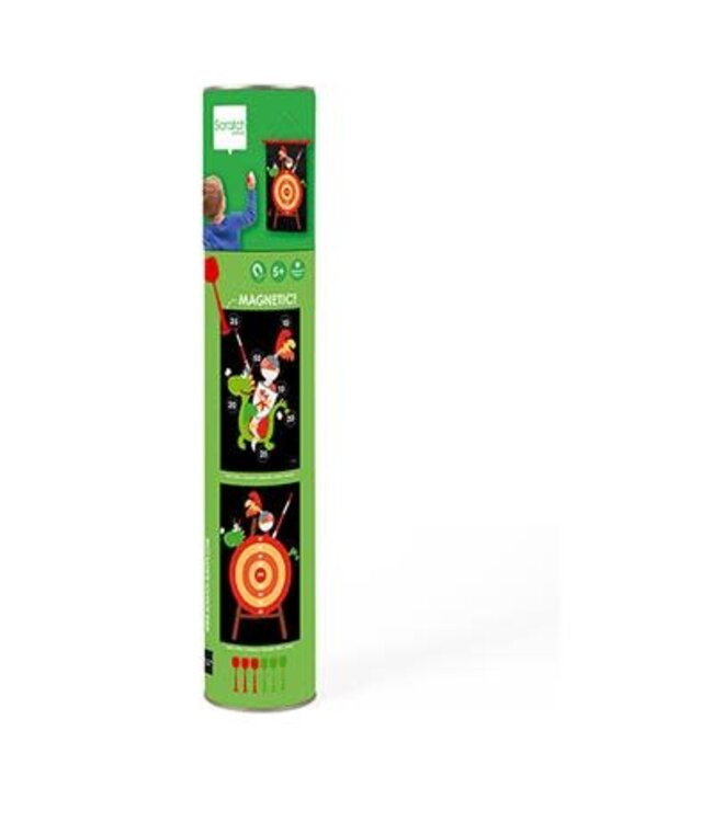 Scratch Active Play | Magnetische Darts | 36 x 55 cm | Knights | 5+