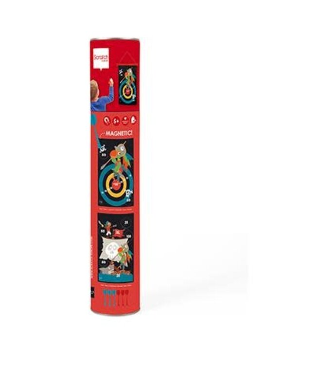 Scratch Active Play | Magnetische Darts | 36 x 55 cm | Pirates | 5+