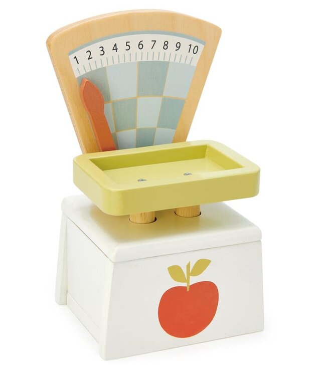 Tender Leaf Toys | Market Scales | Houten Weegschaal | 3+