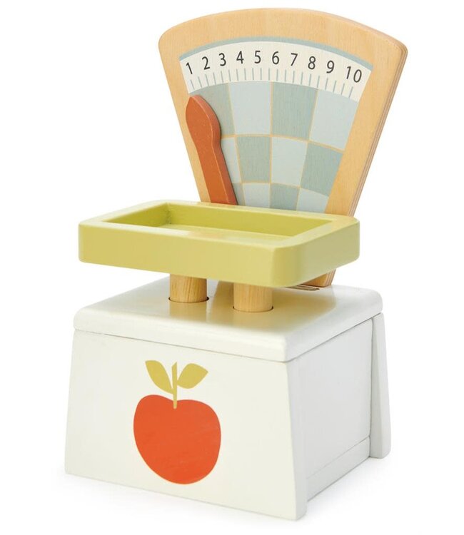 Tender Leaf Toys | Market Scales | Houten Weegschaal | 3+