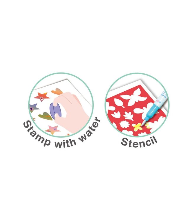 Avenir | Magic Water Painting | 4 in 1 Play | Fairy Tales | 3+