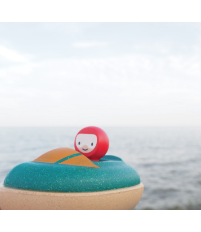 Plan Toys | Houten Boot | Speedboat |1+