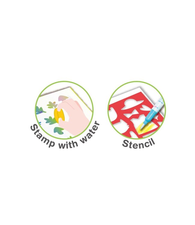 Avenir | Magic Water Painting | 4 in 1 Play | Animals | 3+