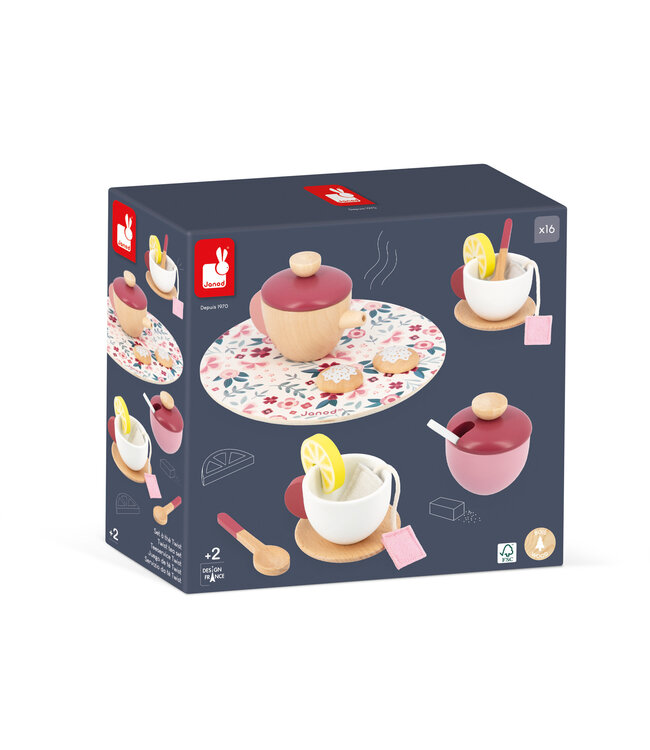 Janod | in de Keuken | Theeset | 16 delig | 3+