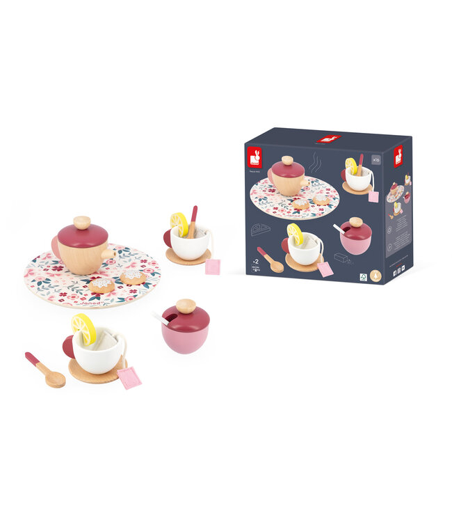 Janod | in de Keuken | Theeset | 16 delig | 3+