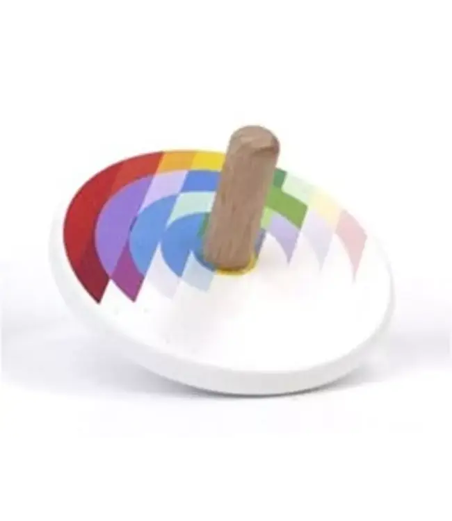 Bajo | Wooden Toy | Houten Tol | Echo | 7 x 7 x 5,7 cm | 3+