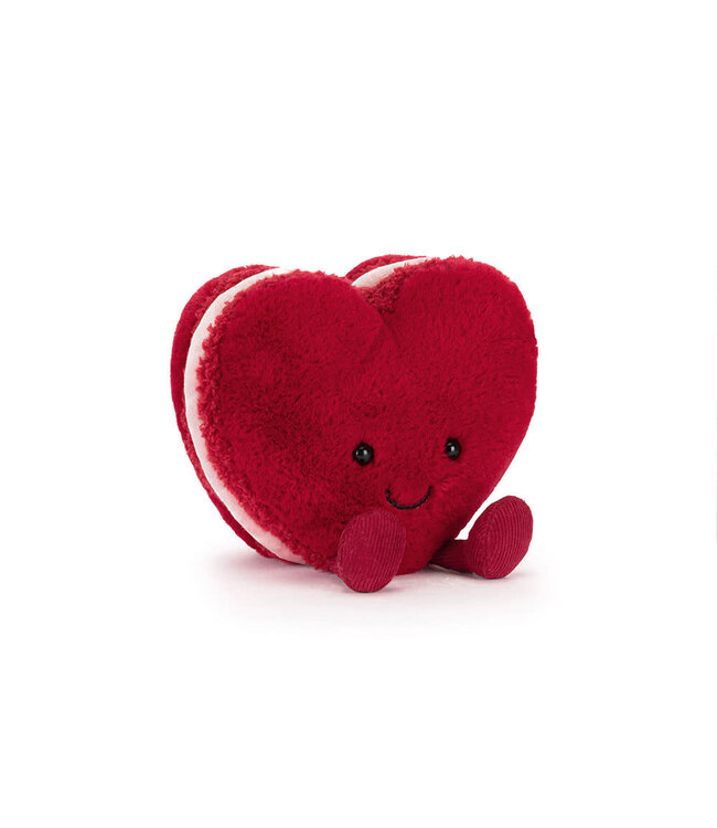 Jellycat | Amuseables Arlette Heart Macaron | 13 cm