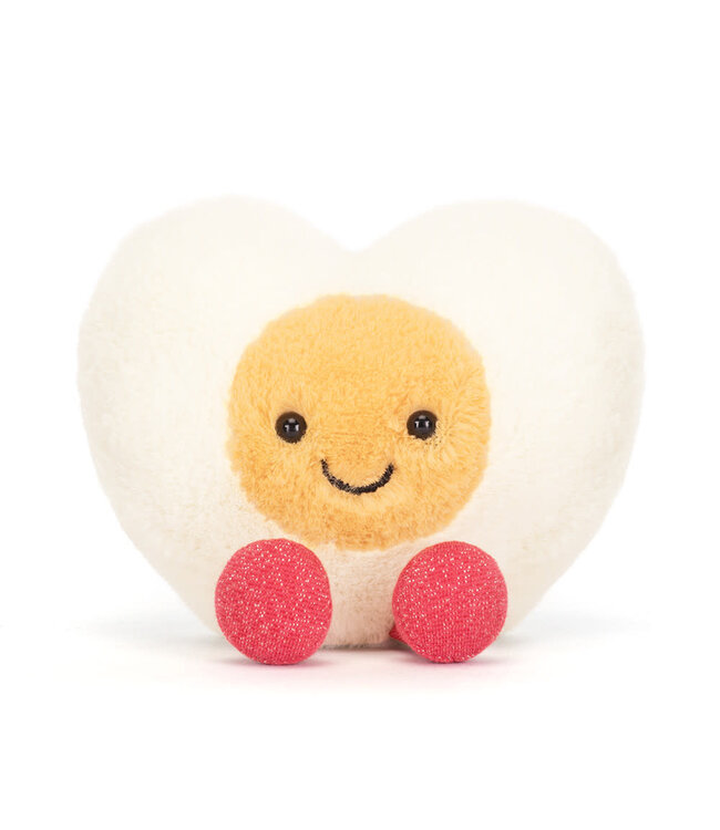 Jellycat | Amuseables Heart Boiled Egg | 12 cm