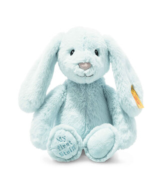 Steiff Steiff | My First Steiff | Soft Cuddly Friends | Hoppie Rabbit | Light Blue | 26 cm | 0+