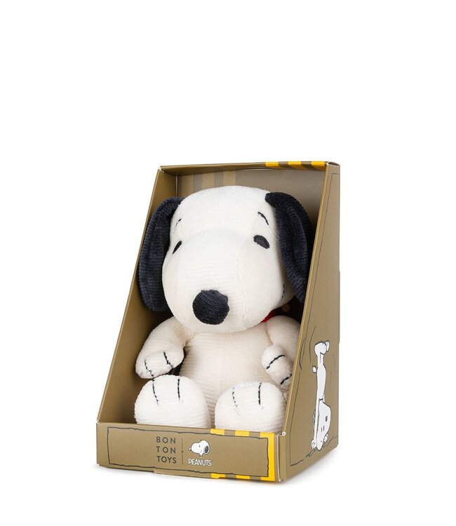 Bon Ton Toys | ECO | Snoopy | Mini Corduroy | Cream | 17 cm | in giftbox