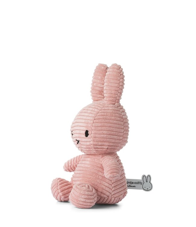 Bon Ton Toys | ECO | Nijntje Rib | Miffy Corduroy | 23 cm | Pink