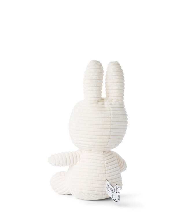 Bon Ton Toys | ECO | Nijntje Rib | Miffy Corduroy | 23 cm | Offwhite