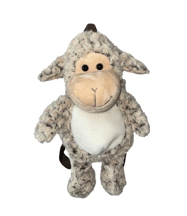 Cute by Felix | Pluche Rugzak | 40 cm | Schaap