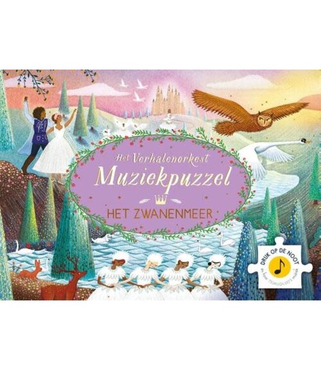Christofoor | Muziekpuzzel | 48 stukjes | Het Verhalenorkest | Het Zwanenmeer | 3+
