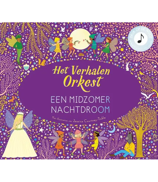 Christofoor | Geluidenboek met Muziek | Luister naar de Muziek | Midzomernachtsdroom | 3+