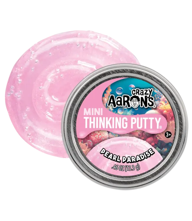 Crazy Aarons | Mini | Thinking Putty | Pearl Paradise | 3+