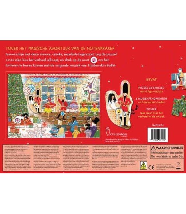 Christofoor | Muziekpuzzel | 48 stukjes | Het Verhalenorkest | De Notenkraker | 3+