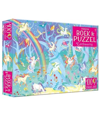 Usborne | Boek & Puzzel | Eenhoorns | 100 stukjes | 5+