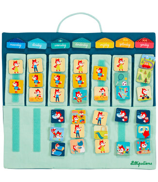 Lilliputiens Lilliputiens | Mijn weekplanner | 45 x 39 cm | 4+