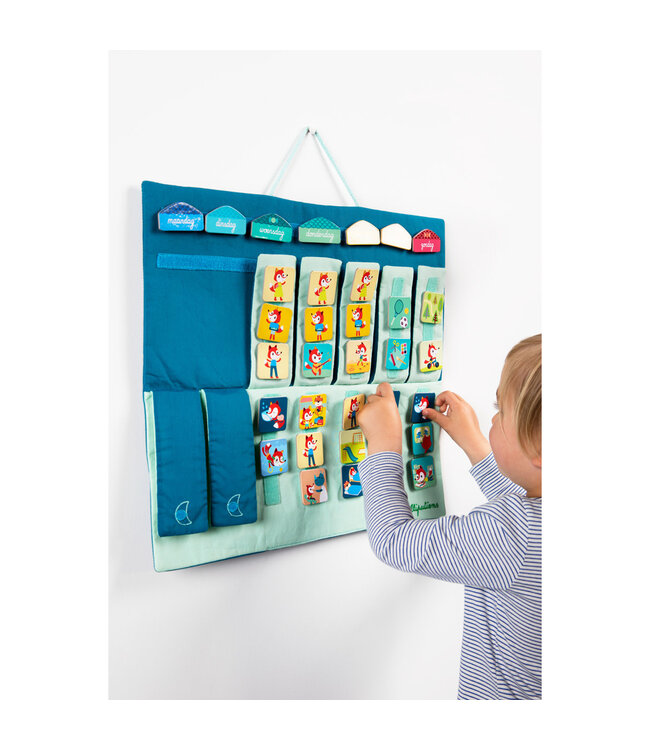 Lilliputiens | Mijn weekplanner | 45 x 39 cm | 4+