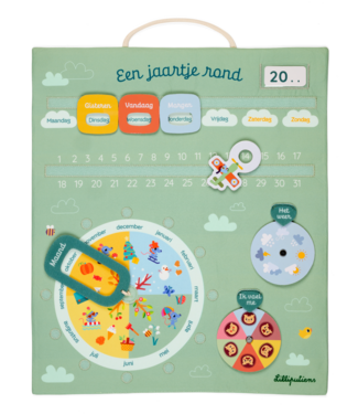 Lilliputiens Lilliputiens | Kalender | Een jaartje rond | 38 x 45 cm | 3+