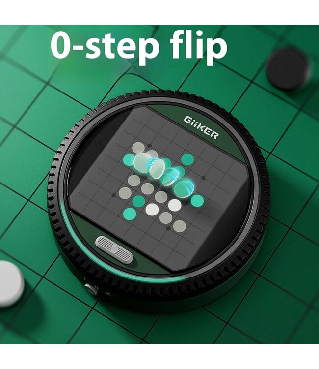 GiiKER | Super Reversi | Othello | Solo & Duo Mode | Interactief LED Bordspel met AI | 6+