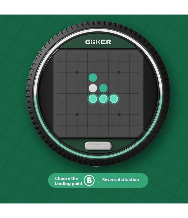 GiiKER | Super Reversi | Othello | Solo & Duo Mode | Interactief LED Bordspel met AI | 6+