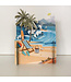 Alljoy Design | 3D | Pop-up Kaart | Beach