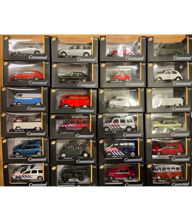 Cararama | 1:43 | Modelautomix | Die Cast | No Pullback | Assorti per stuk | 3+