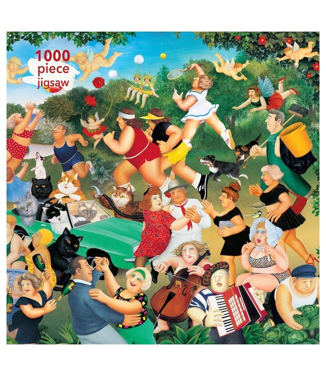 Flame Tree Publishing | 1000 pieces Puzzle | Beryl Cook | Good Times | 73.5 x 51 cm