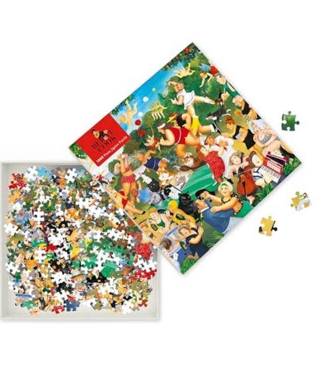 Flame Tree Publishing | 1000 pieces Puzzle | Beryl Cook | Good Times | 73.5 x 51 cm