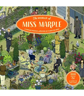Laurence King Publishing UK | 1000 pieces Puzzle | The World of Miss Marple | 48.5 x 68 cm