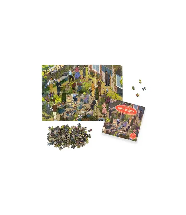 Laurence King Publishing UK | 1000 pieces Puzzle | The World of Miss Marple | 48.5 x 68 cm