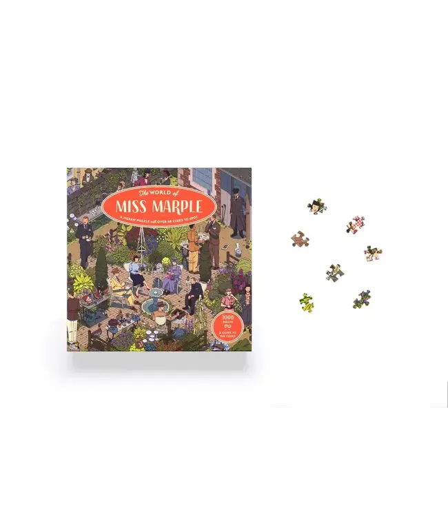 Laurence King Publishing UK | 1000 pieces Puzzle | The World of Miss Marple | 48.5 x 68 cm