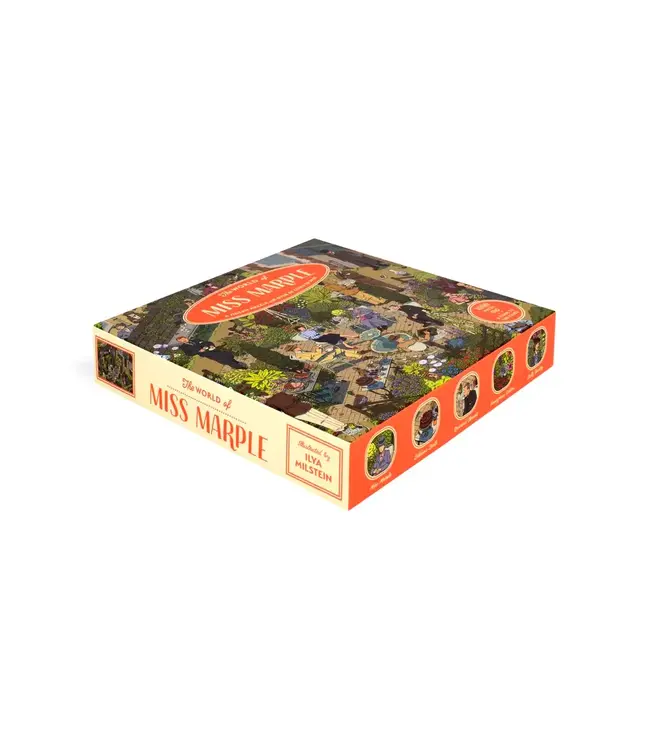 Laurence King Publishing UK | 1000 pieces Puzzle | The World of Miss Marple | 48.5 x 68 cm