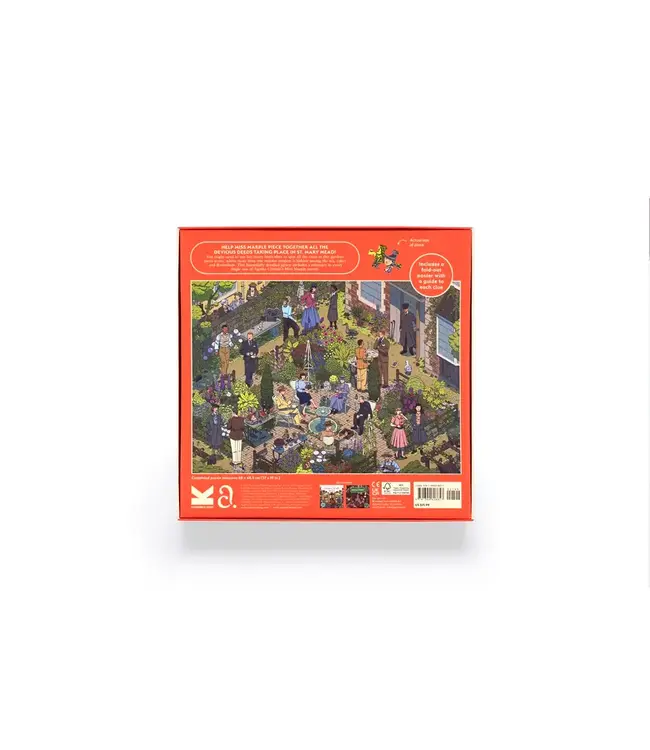 Laurence King Publishing UK | 1000 pieces Puzzle | The World of Miss Marple | 48.5 x 68 cm