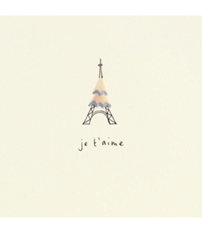 Pencil Shavings Cards by Ruth Jackson | Valentine's Eiffel