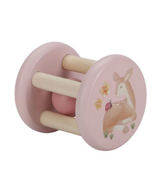 Little Dutch | Houten Rammelaar Roller | Fairy Garden | 7 cm | +3 maanden