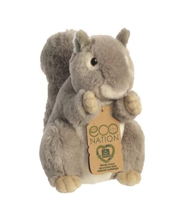 Aurora | Eco Nation | Grijze Eekhoorn | 20,5 cm | 0+