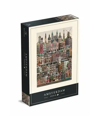 Martin Schwartz | Jigsaw Puzzle | 50 x 70 cm | Amsterdam | Buildings | 1000 pieces