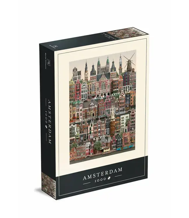 Martin Schwartz | Jigsaw Puzzle | 50 x 70 cm | Amsterdam | Buildings | 1000 pieces